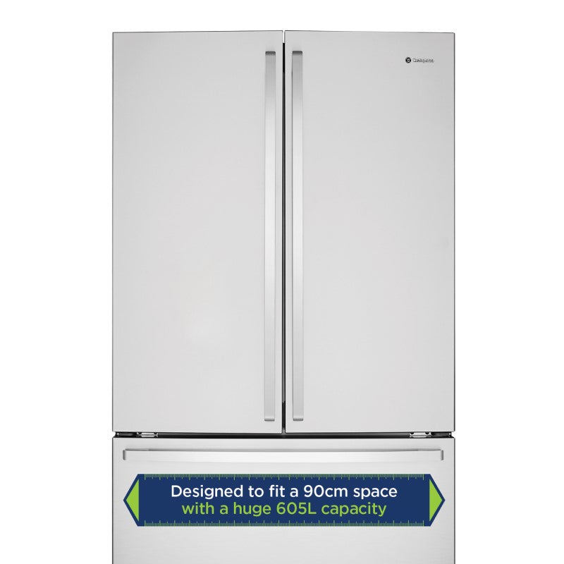 Westinghouse 565 Litre French Door Refrigerator - Stainless Steel