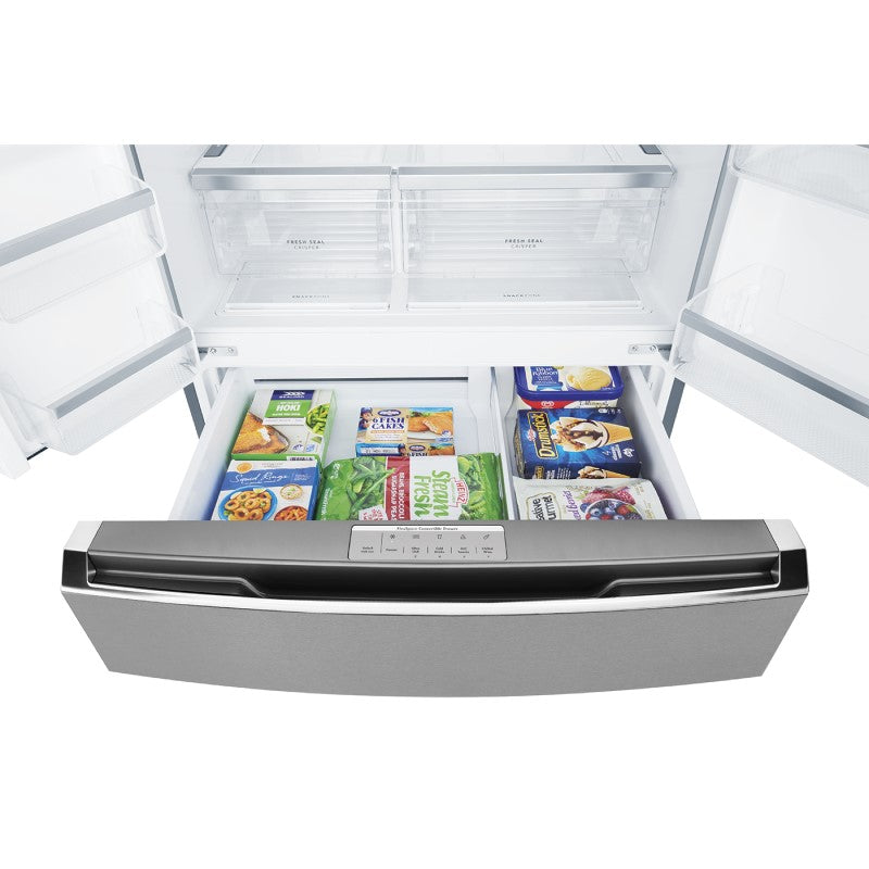 Westinghouse 609 Litre French Door Refrigerator - Dark Stainless Steel