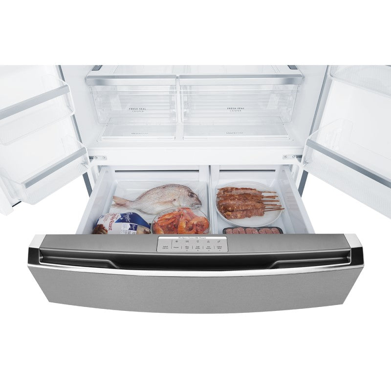 Westinghouse 609 Litre French Door Refrigerator - Dark Stainless Steel