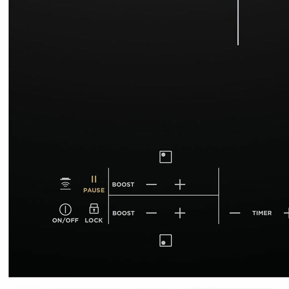 Westinghouse 60cm Black Ceramic Glass Induction Cooktop