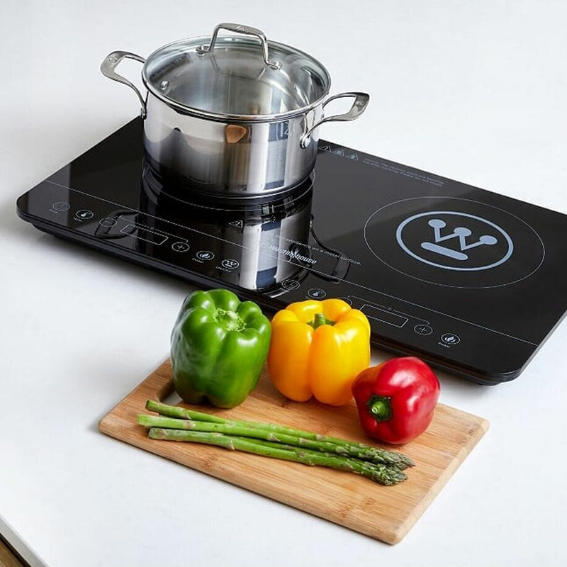 Westinghouse Portable Twin Induction Cooktop - Black