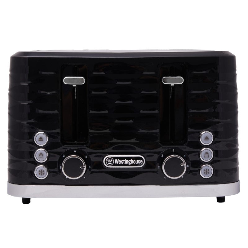 WESTINGHOUSE KETTLE & TOASTER PACK - BLACK