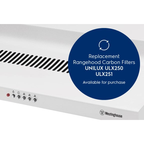 Westinghouse 90cm Fixed Rangehood - White