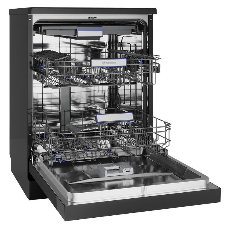 Westinghouse 60cm Freestanding Dishwasher - Dark Stainless Steel