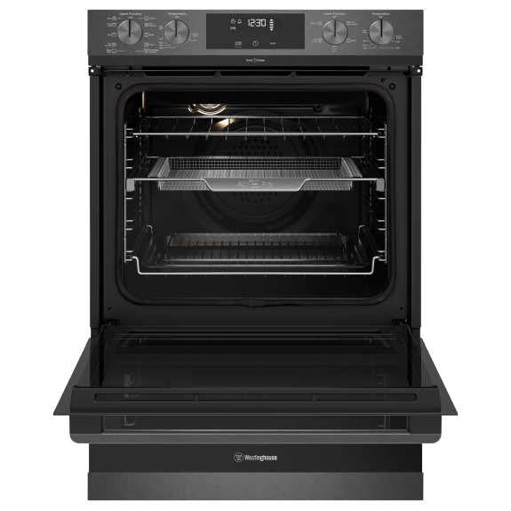 Westinghouse 60cm Duo Electric Steam Oven - Dark Stainless Steel