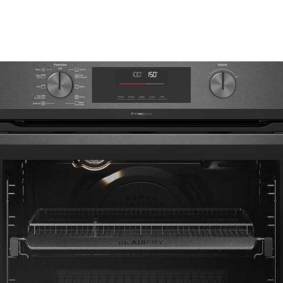 Westinghouse 60cm Multi-function Pyrolytic Oven with Airfry - Dark Stainless Steel