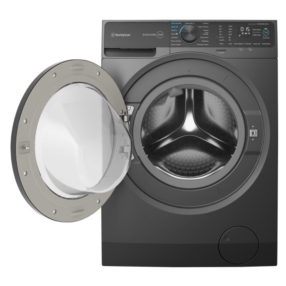 Westinghouse 10kg Front Load Washer - Metallic Grey