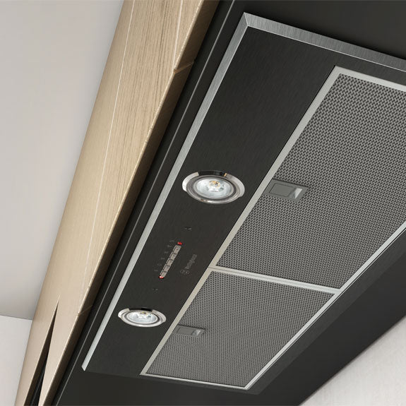 Westinghouse 86cm Integrated Rangehood - Dark Stainless Steel
