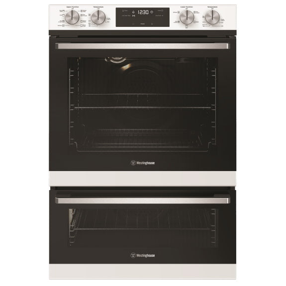 Westinghouse 60cm Multifunction Duo oven - White