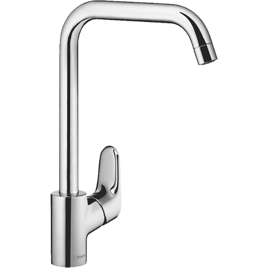 Hansgrohe Ecos Square Goose Neck Mixer Tap
