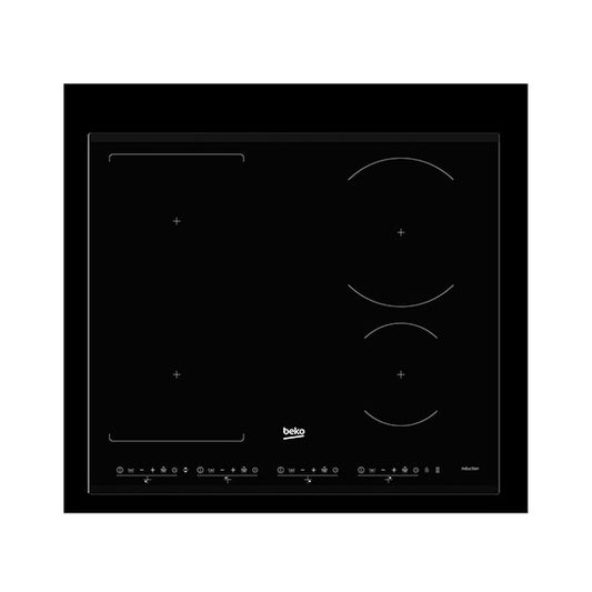 Beko 60cm Black Glass Induction Cooktop