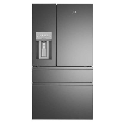 Electrolux 609 Litre French Door Refrigerator - Dark Stainless Steel