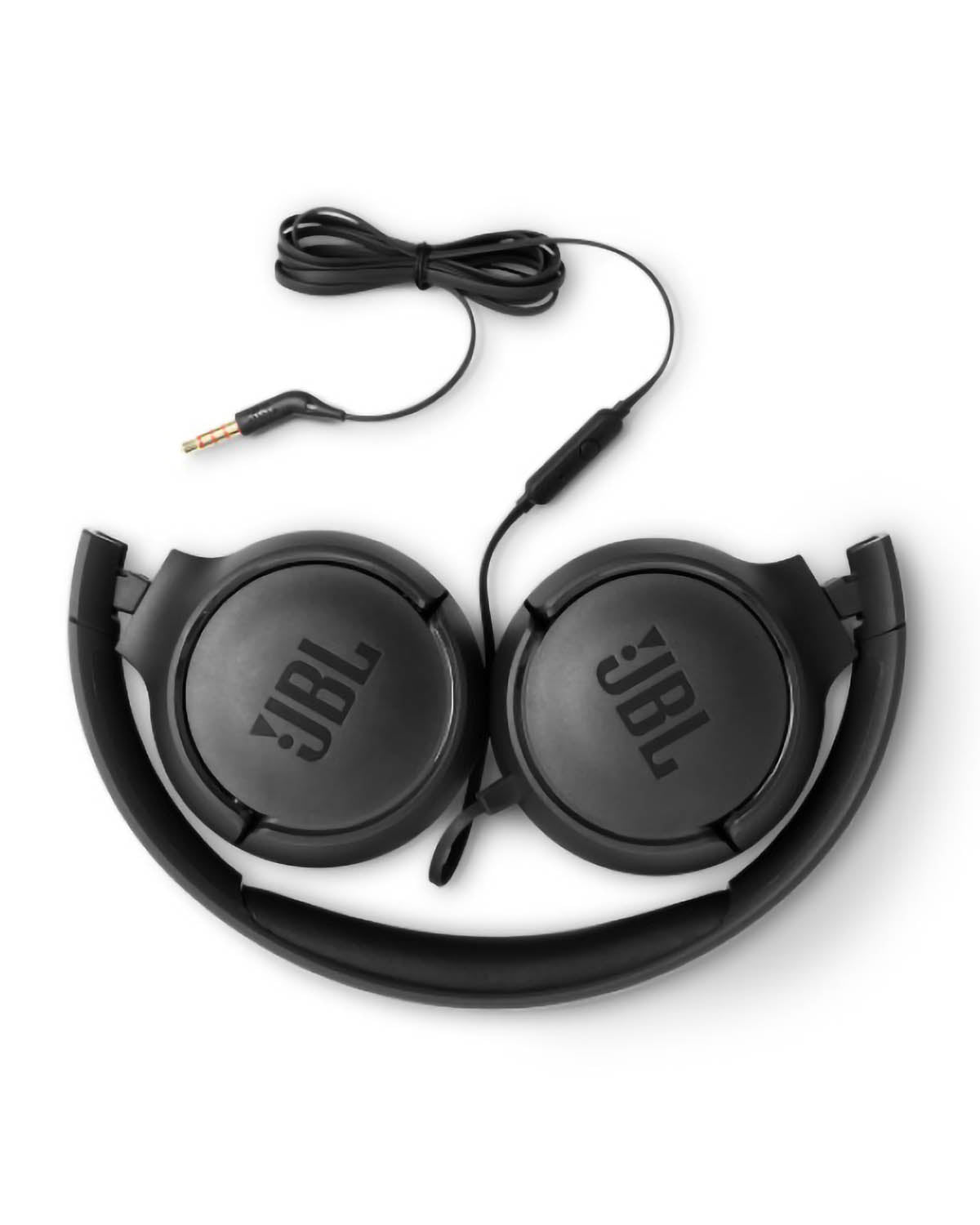 JBL Tune 500 Wired On Ear Headphones - Black