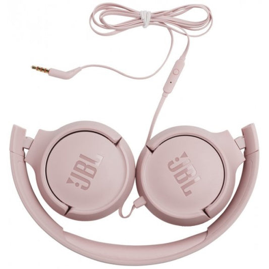 JBL Tune 500 Wired On Ear Headphones - Pink