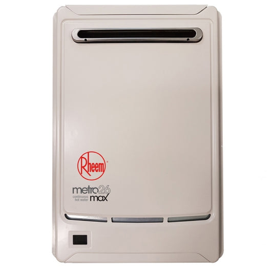 RHEEM HOT WATER SYSTEM CONTINUOUS FLOW METRO 26L/MIN