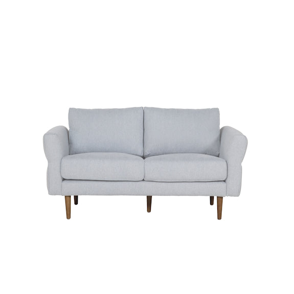 Abbey 2 Seater Fabric Sofa - Duck Egg Blue