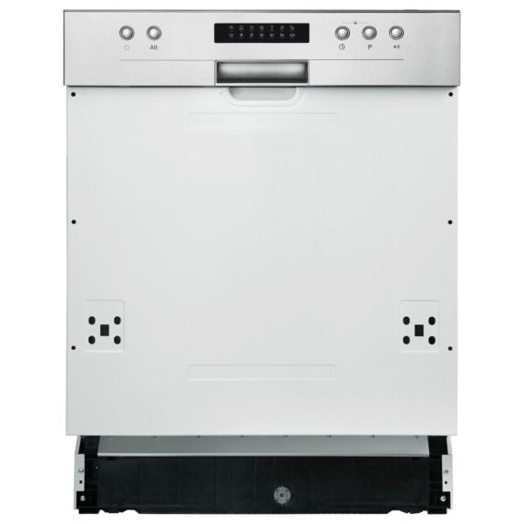 WORLDWIDE SEMI INTEGRATED DISHWASHER STAINLESS STEEL 60cm