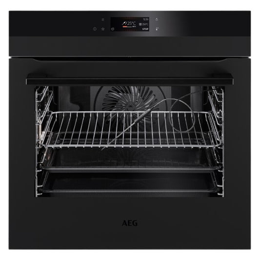 AEG SENSECOOK PYROLUXE MULTIFUNCTION OVEN MATTE BLACK 60cm