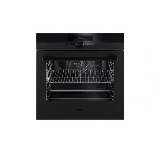 AEG SenseCook 60cm Pyrolytic Oven - Matte Black