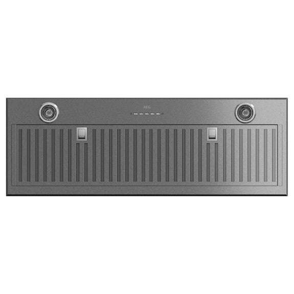 AEG INTEGRATED RANGEHOOD - EXTERNAL MOTOR DARK STAINLESS STEEL 86cm