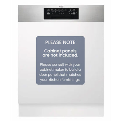 AEG 60cm Semi-Integrated Dishwasher