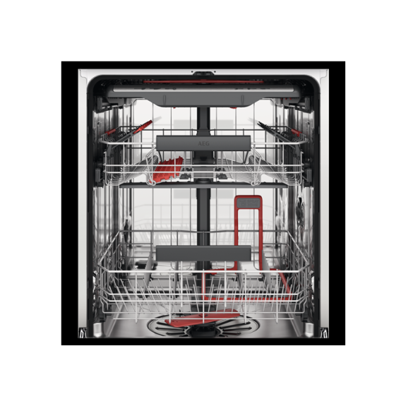 AEG 60cm Built-Under Dishwasher - Stainless Steel