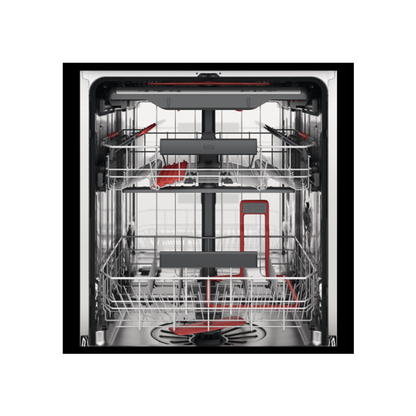 AEG 60cm Built-Under Dishwasher - Stainless Steel