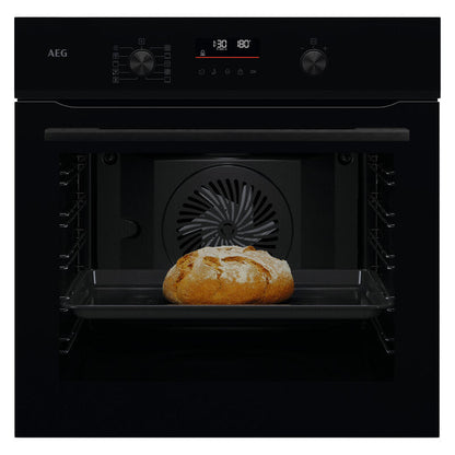 AEG 60cm Multifunction 9 Electric Oven - Black (Commercial)