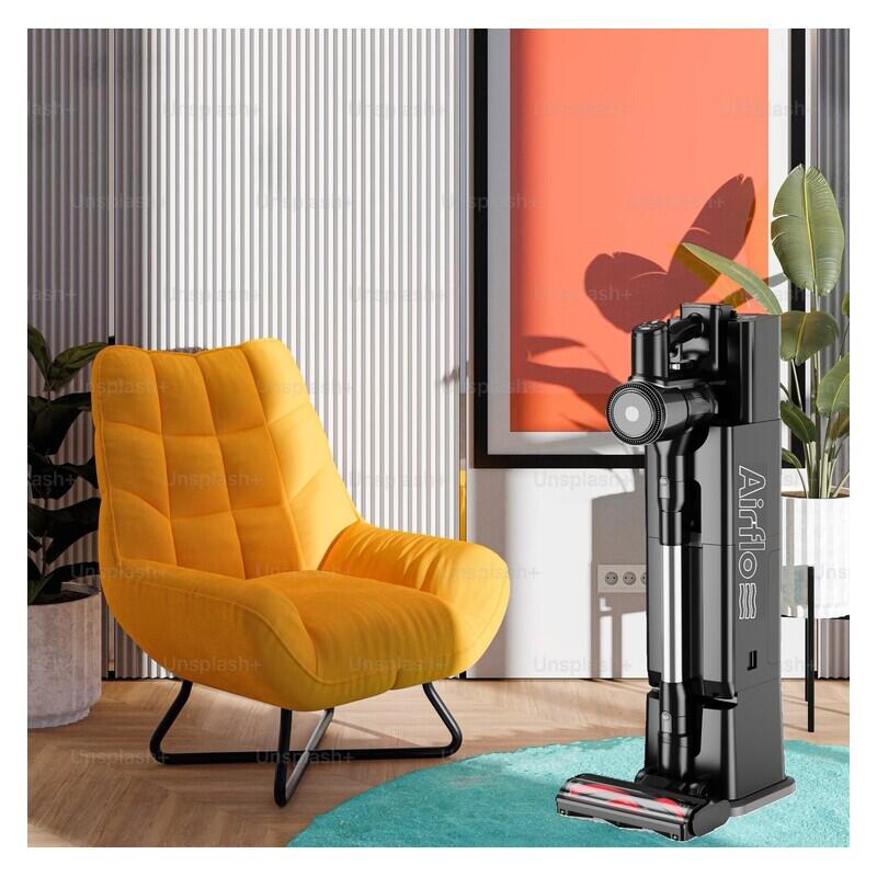 Airflo Handstick Vacuum Cleaner with Station & Auto-Emptying