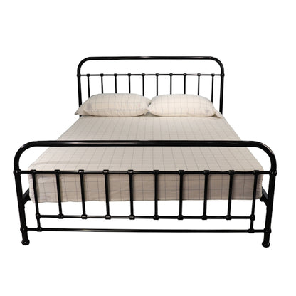 Akira Double Metal Bed - Black