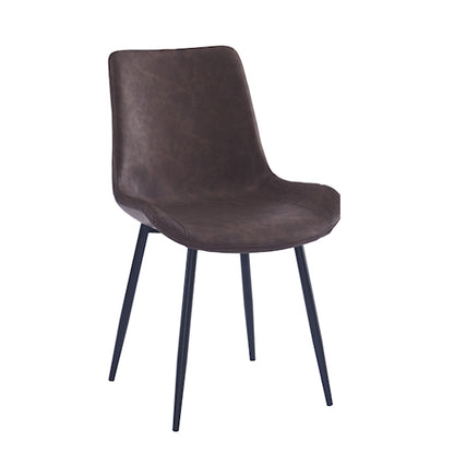 Apollo Dining Chair - Brown/Black