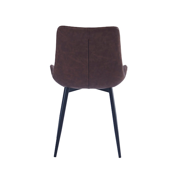 Apollo Dining Chair - Brown/Black