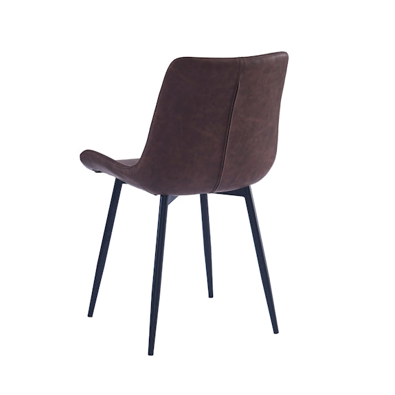 Apollo Dining Chair - Brown/Black