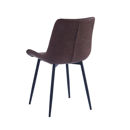 Apollo Dining Chair - Brown/Black
