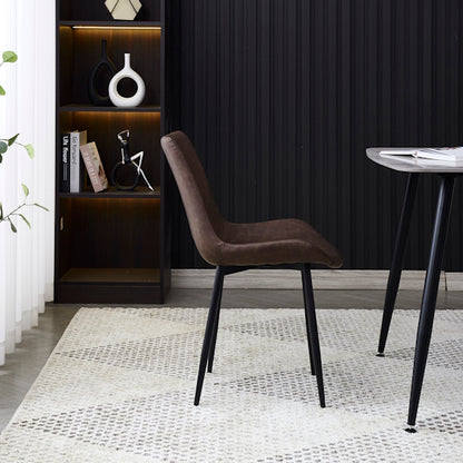 Apollo Dining Chair - Brown/Black