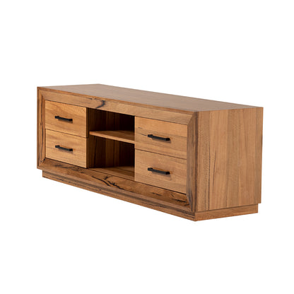 Arbor 1800mm Timber Entertainment Unit - Marri/Natural