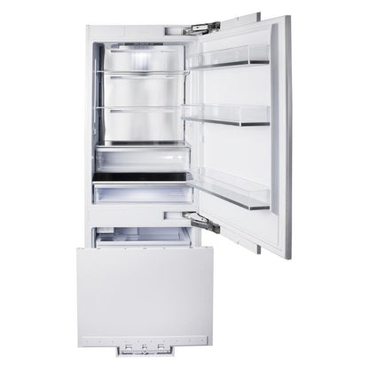 Artusi 449L Fully Integrated Bottom Mount Fridge Freezer - Panel Ready