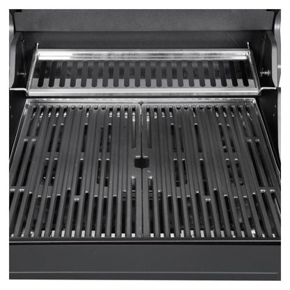 Artusi 240v Electric 2 Burner BBQ with Folding Shelves and Cabinet