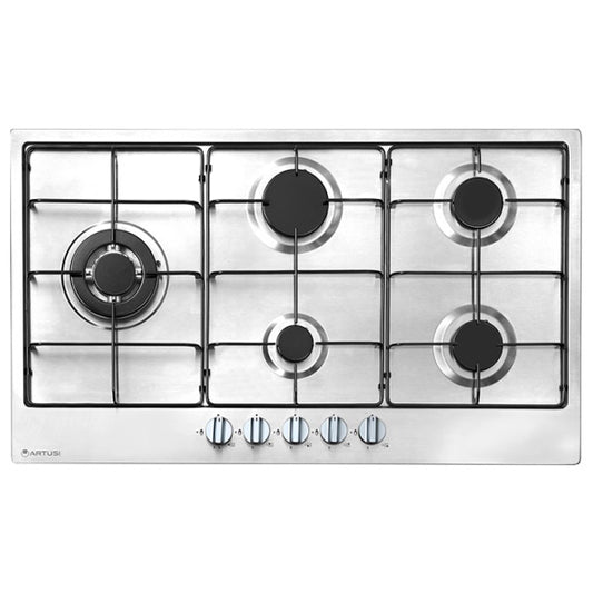Artusi 90cm 5 Burner Gas Cooktop