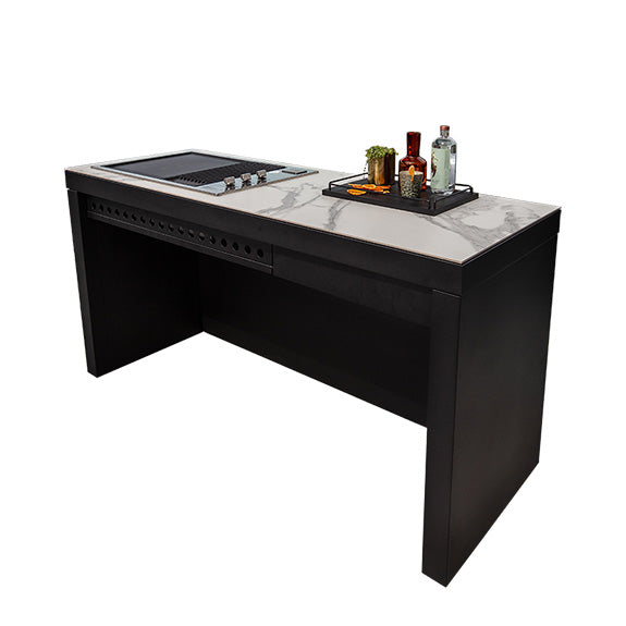 ARTUSI OUTDOOR KITCHEN CABINET APERTO FERRO TORANO STATUARIO 1900mm