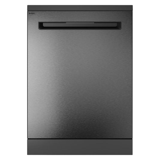 ASKO 14 Place Setting Freestanding Dishwasher - Black Steel
