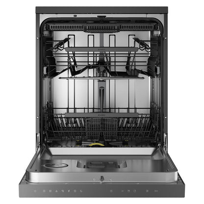 ASKO 14 Place Setting Freestanding Dishwasher - Black Steel