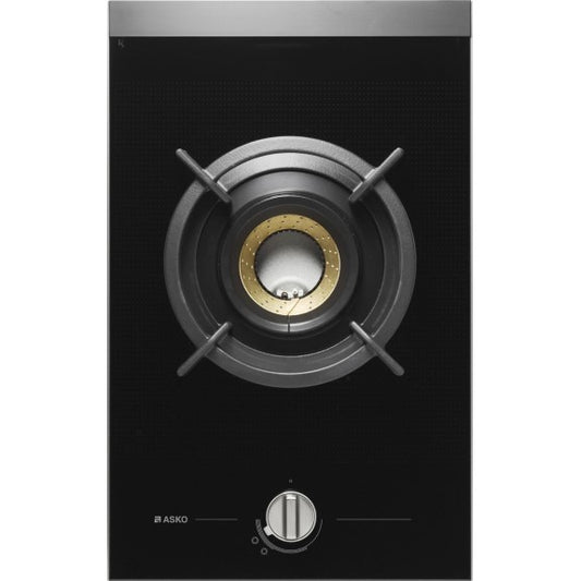 ASKO 33cm Pro Series Domino 1 Burner Volcano Gas Cooktop