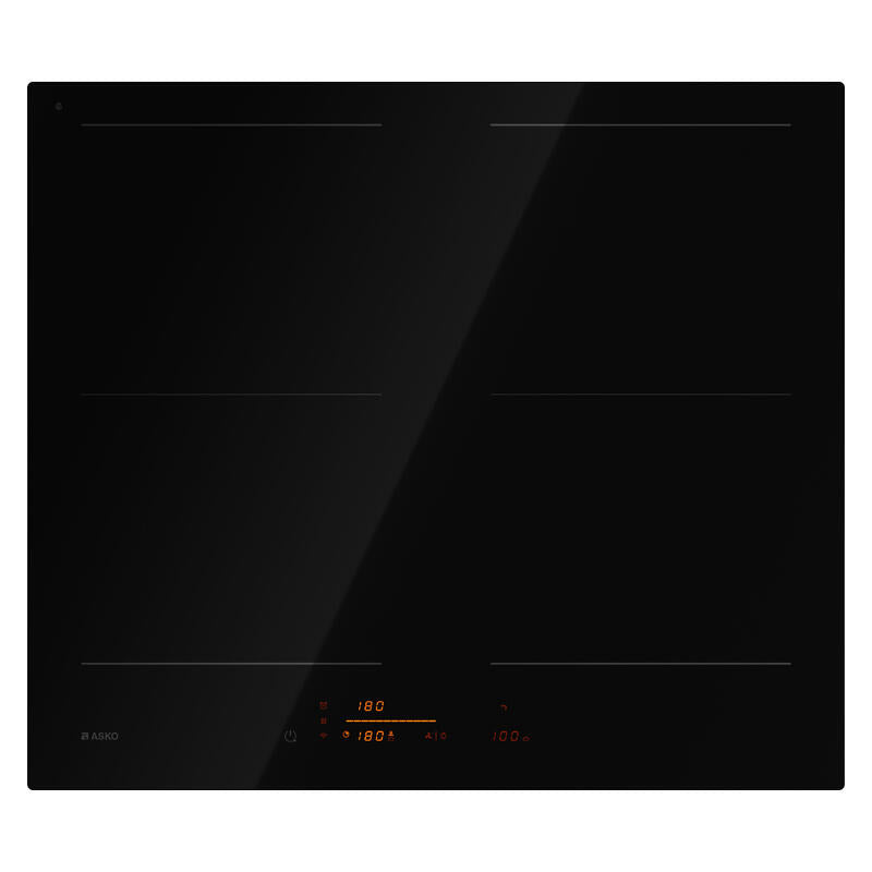 ASKO 60cm 4 Zone Induction Cooktop - Black (Series 5)