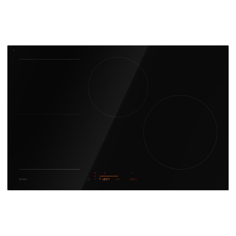 ASKO 80cm 4 Zone Induction Cooktop - Black (Series 5)