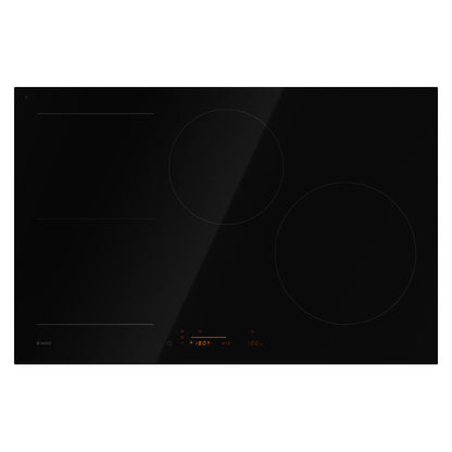 ASKO 80cm 4 Zone Induction Cooktop - Black (Series 5)
