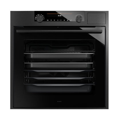 ASKO 60cm Built-In Combination Steam Oven - Black Stainless Steel