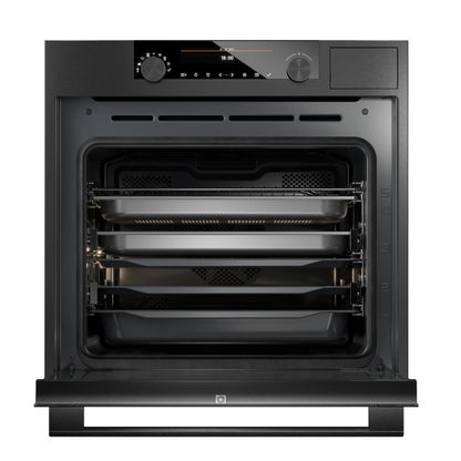 ASKO 60cm Built-In Combination Steam Oven - Black Stainless Steel