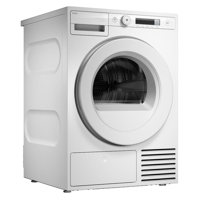 ASKO 8kg Heat Pump Condenser Dryer - White (Classic Series 1)