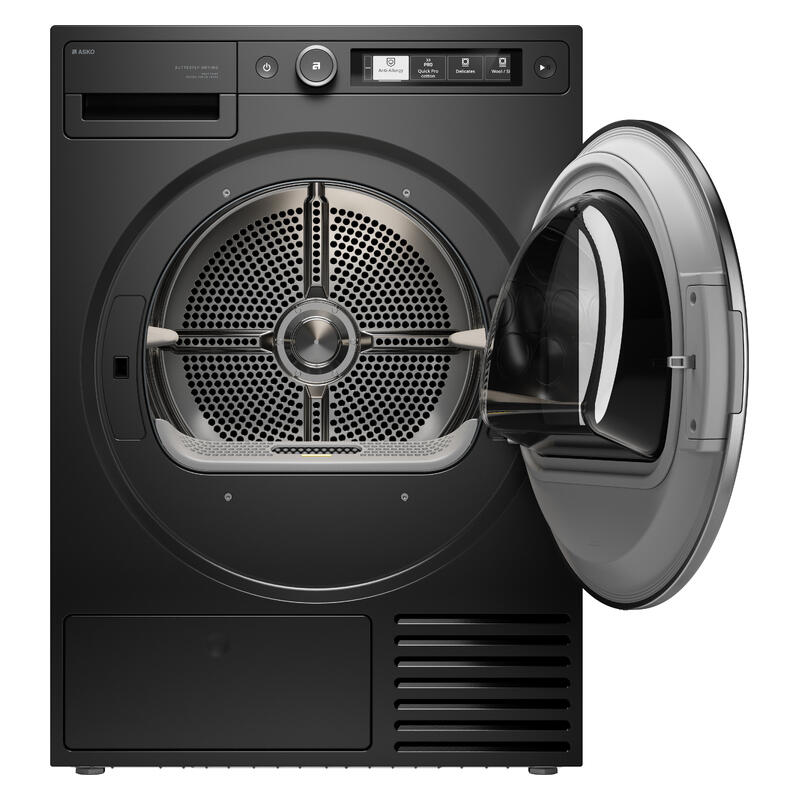ASKO 9kg Heat Pump Condenser Dryer - Graphite Black (Style Series 5)